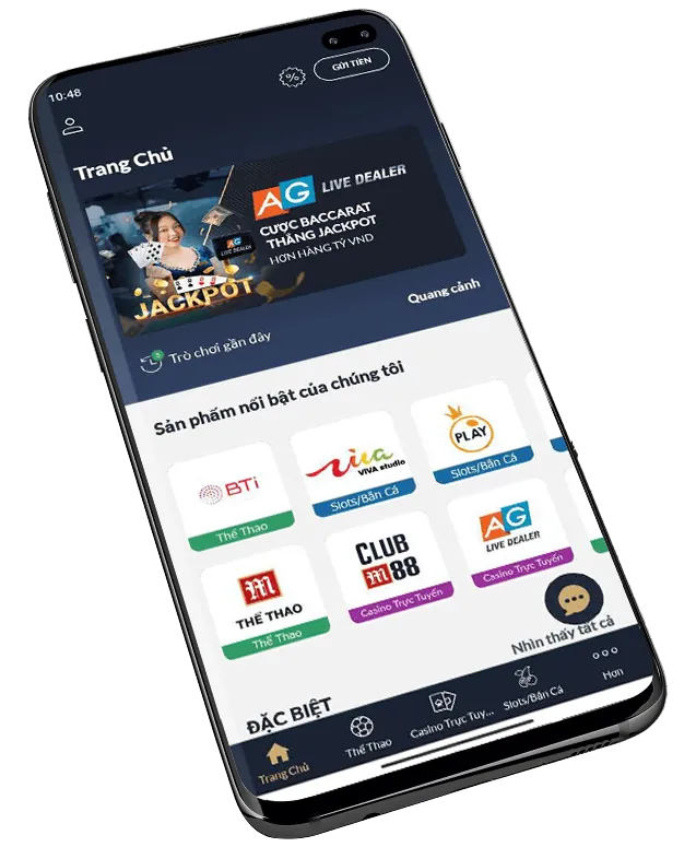 Giao diện thân thiện và ứng dụng m788 Casino